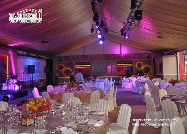 Buy cheap White Outdoor Event Tents for Wedding Receptions , Wedding Marquee from wholesalers