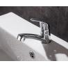 Buy cheap Zinc Brushed Chrome Basin Taps Single Hole Bathroom Faucet Cold Only from wholesalers