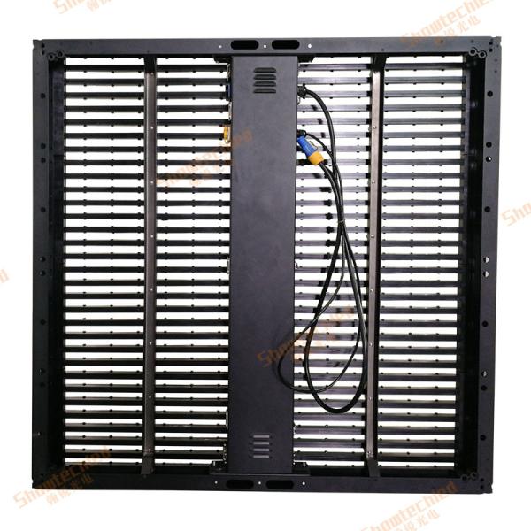 DIP349 12000nits LED Screen On Building Curtain Grill Glass Window LED Curtain