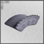 Chinese Style Restaurant Interior Outdoor Pavilion Roof Design Traditional Clay