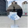 Buy cheap Customized Free Standing Metal Sculpture 304 316 Stainless Steel from wholesalers