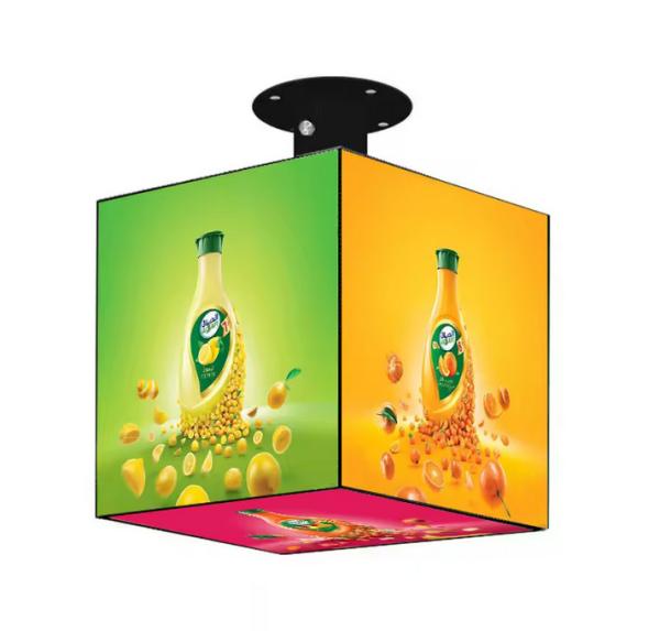 Buy cheap Cube LED Display P2.5 P3 P4mm Customized Retail Store Advertising Cube LED Screen from wholesalers