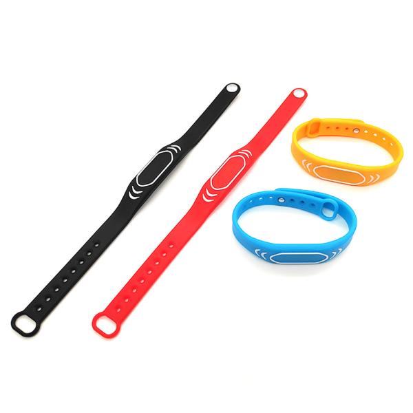 Buy cheap Customize NFC Silicone Wristband For Campuses / Amusement Parks from wholesalers