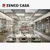 Buy cheap Hotel Restaurant Furniture Set Includes Leather Dining Chair And Marble Dining Table from wholesalers