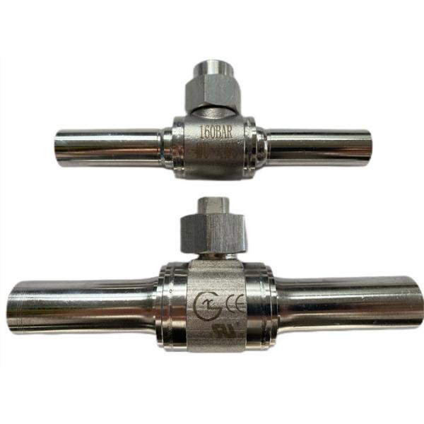 Buy cheap -40℃～+140℃ Co2 Ball Valve Full Stainless Steel For High Pressure Applications from wholesalers