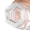 Buy cheap Super Flint Glass Flat Shoulder Empty Whiskey Bottle with Cork Lid 100ml 500ml 750ml from wholesalers