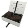 Buy cheap White Rigid Cosmetic Packaging Box Small Eco Friendly With Ribbon from wholesalers
