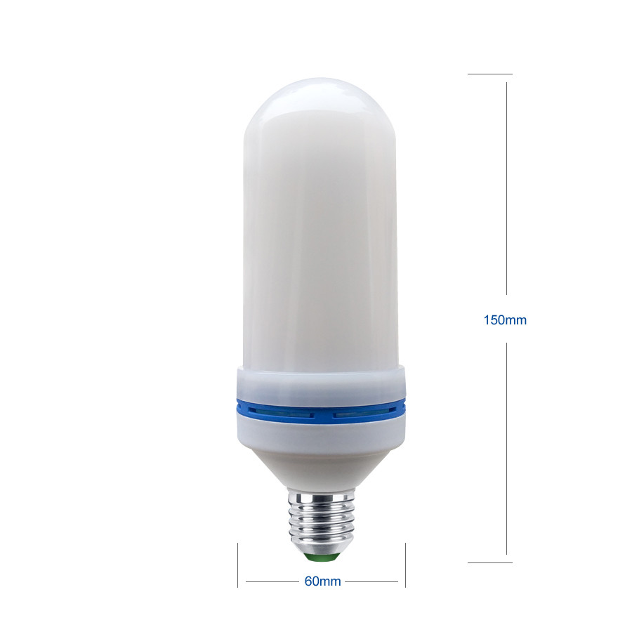 E26 E27 Effect Fire LED Flame Light Bulb for Decoration on Christmas Halloween Holiday Party