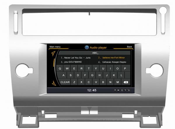 Buy cheap Ouchuangbo car audio 3D GPS navigation Citroen C4 S100 platform 3G Wifi radio player OCB-088 from wholesalers
