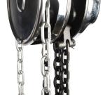 0.5-30T HSZ-J Type Silver Steel Construction Lifting Equipment Manual Chain