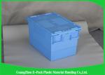 Commercial Distribution Plastic Attached Lid Containers For Transportation And