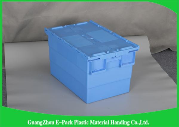 Buy cheap Commercial Distribution Plastic Attached Lid Containers For Transportation And Logistics from wholesalers