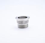 Male Hexagon Sanitary Stainless Steel 304 316L Thread Ferrule Tri Clamp Pipe