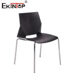 OEM Meeting Room Training Chair Modern Black Conference Chair With Writing Board