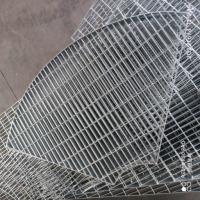 Buy cheap Hot Dip Galvanized Carbon Steel Metal Grating Customized Special Shaped product
