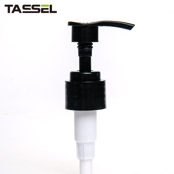 Buy cheap 20/410 Black Ribbed Lotion Pump Top Lid 20mm 24mm 28mm from wholesalers