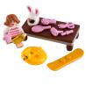 Buy cheap Moc accessories hat swim ring comb christmas gift girl action mini figure building block from wholesalers