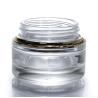 Buy cheap Luxury 100ml 120ml 200ml Glass Lotion Bottles Cosmetic Perfume Oil Cream Lotion Transparent Thick Wall from wholesalers