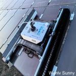 24V Operating Voltage Solar Panel Cleaning Robot Crawler Style