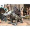 Buy cheap Outdoor Amusement Park Decoration Life Size Waterproof Dinosaur Fiberglass Model from wholesalers
