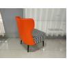 Buy cheap No Fold 17kgs Houndstooth Seat Wrought Iron Sofa Set from wholesalers