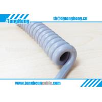 Buy cheap Popular Gray Sheathed Electrical Industrial Customized Spring Cable product