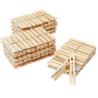 Buy cheap Wooden Clothespins - Heavy Duty Outdoor Clothes Clips for Hanging Clothes, Art, Crafts, Photo Displays from wholesalers