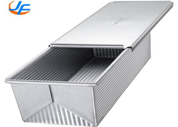 Buy cheap RK Bakeware China Foodservice NSF Telfon Nonstick Pullman Loaf Pan , Pain De Mie Pan from wholesalers