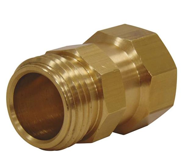 Buy cheap 1.25" Dia X 1.75"L Brass Tee Fitting For Garden Hose from wholesalers