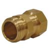 Buy cheap 1.25" Dia X 1.75"L Brass Tee Fitting For Garden Hose from wholesalers