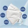 Buy cheap Mouth muffle KN95 Antibacterial Face Mask , Good Fitness Anti Dust Protective Mask from wholesalers