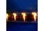 Contemporary Outdoor Musical Fountain With Fantastic Fireworks Image