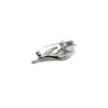 Buy cheap Rose Shape Silver Collar Pin For Shirt Decorated 3.4cm size OEM ODM from wholesalers