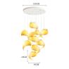 Buy cheap Veneer pendant light Nordic wooden hanging lamp replica design lamp(WH-AP-545) from wholesalers