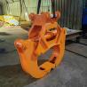 Buy cheap Excavator Hydraulic Log Grapple Wood Grab 4-30 Ton For Doosan 150 from wholesalers