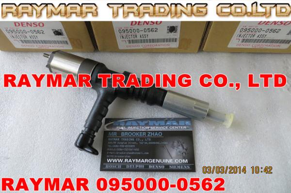 Buy cheap DENSO common rail injector 095000-0560, 095000-0562 for KOMATSU 6218-11-3100, 6218-11-3101 from wholesalers