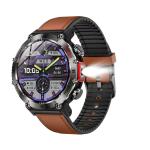 1GB ROM Round Shape Smart Watch Wireless Charging Heart Rate Blood Pressure