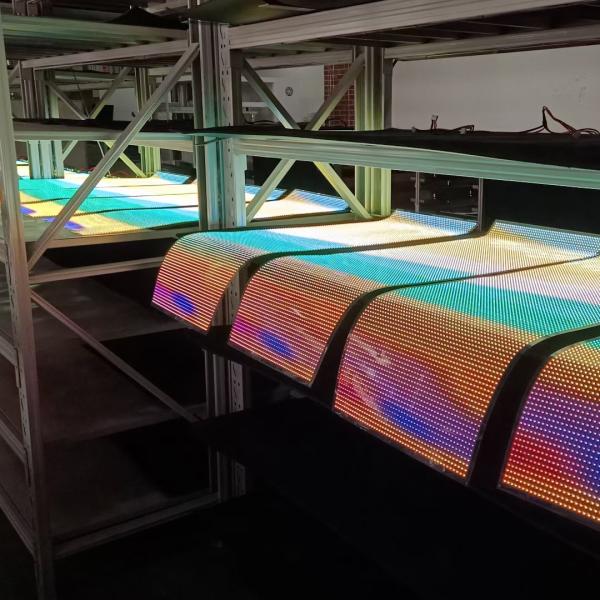 Buy cheap P6 P10 Transparent LED Display Panel Flexible Full Color For Indoor from wholesalers