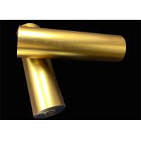 Buy cheap Gold Met PET Film Polyester Packaging 1500mm For Cardboard Paper Laminating product