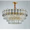 Buy cheap Creative Led Chandelier For Live Room Luxury Crystal Lamp gold light fixtures(WH-CY-205) from wholesalers