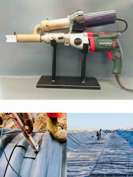 Buy cheap Hot Air Welding Pipe Portable Extruder Material PE from wholesalers