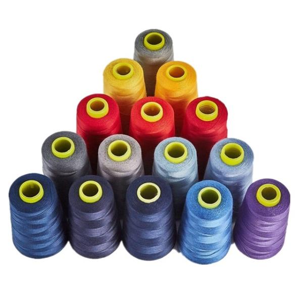 Buy cheap 40/2 90g 160g 130g Cone Colors 100% Polyetser Sewing Thread For Sewing Machine from wholesalers
