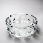 Round Shape Glass Cigarette Ashtray 144mm/5.6 Inch Diameter Fined Glass Material