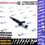 Den-so Original Common Rail Fuel Injector 095000-6870 095000-7360 For TOYO-TA