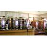Buy cheap Restaurant Copper Brewing Equipment Steam Heating 1000L 2 Or 3 Vessels from wholesalers
