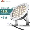 Buy cheap IK10 48W Led Swimming Pool Light IP68 Waterproof VDE PAR56 from wholesalers