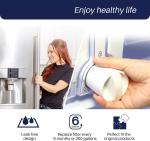 XWF Water Filter Replacement for G E XWFE Refrigerator WR17X30702 Household