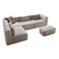 Buy cheap Soft Living Room Fabric Modern Sectional Sofa With Solid Wood Frame Multi Seats product