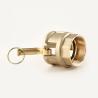 Buy cheap Quick Coupling Series Brass Type D Sand Casting Female BSPP Camlock Fittings from wholesalers