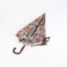 Buy cheap Plastic J Handle Curved Handle Umbrella Rainproof Rose Printing Aluminum Pole from wholesalers